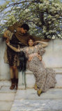 Promise of Spring, c.1890 Print by Sir Lawrence Alma-Tadema Promise of Spring, c.1890 Print by Sir Lawrence Alma-Tadema