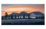 Scottish Borders: Evening Fog Prints by Dmitry Guskov