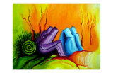 Karma II Print by Sukhpal Grewal