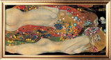 Water Serpents II, c.1907 Poster by Gustav Klimt