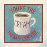 Kathrine Lovell - Cream in my Coffee - Reprodüksiyon Kathrine Lovell - Cream in my Coffee - Reprodüksiyon