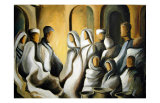 Pilgrimage I Poster by Sukhpal Grewal