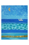 Night Fishing Pôsters por Mary Stubberfield Night Fishing Pôsters por Mary Stubberfield