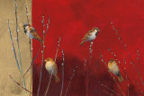 Sparrows in Willow Posters af Ellen Granter Sparrows in Willow Posters af Ellen Granter