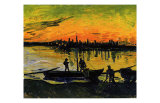 The Stevedores in Arles Giclee Print by Vincent van Gogh