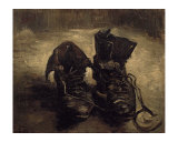 Still Life of Shoes Prints by Vincent van Gogh