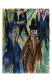 Street Scene II Posters par Ernst Ludwig Kirchner