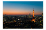 Tokyo Tower: Evening I Prints by Takashi Kirita