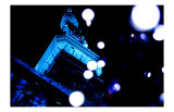 Tokyo Tower: World Diabetes Day Blue Illumination II Print by Takashi Kirita