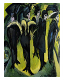 Five Women on the Stage Prints by Ernst Ludwig Kirchner