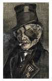 Orphan Man in Sunday with Eye Bandage Posters af Vincent van Gogh