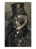 Orphan Man in Sunday with Eye Bandage Posters par Vincent van Gogh