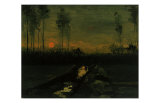 Evening Landscape II Giclee Print by Vincent van Gogh