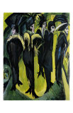 Five Women on the Stage Posters by Ernst Ludwig Kirchner