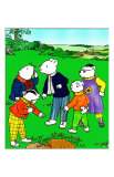Chum's Wardrobe Makeover Print by Michael Rafferty
