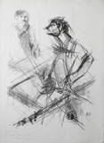 Chez Mourlot I Collectable Print by Bension Enav