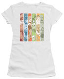 Juniors: DC Comics - Justice League - Columns Shirt