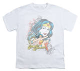 Youth: DC Comics - Wonder Woman - Scroll T-shirts