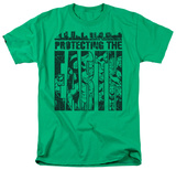 DC Comics - Protecting The Earth T-shirts