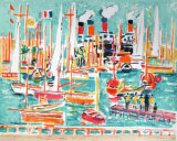 Le port de Cannes Edición limitada por Robert Savary