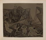 LC - Bacchanale au hibou Edition limitée par Pablo Picasso