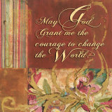 Change the World Poster von Carol Robinson