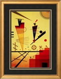 Estrutura Alegre Posters por Wassily Kandinsky Estrutura Alegre Posters por Wassily Kandinsky