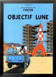 Objectif Lune, c.1953 Prints by Hergé (Georges Rémi) 