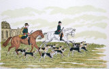 Depart pour la chasse a Chantilly Edition limitée par Vincent Haddelsey