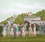 Prix de Diane 1984 a Chantilly Edition limitée par Vincent Haddelsey