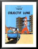 Objetivo: la Luna, ca.1953 Poster por Hergé (Georges Rémi) Objetivo: la Luna, ca.1953 Poster por Hergé (Georges Rémi)