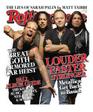 Metallica Gets Back to Basics, Rolling Stone no. 1062, October 2008 Photographic Print by James Dimmock