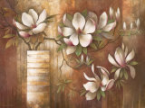 Southern Magnolias Affiches par Elaine Vollherbst-Lane