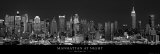 Manhattan at Night, New York City Posters af Richard Sisk Manhattan at Night, New York City Posters af Richard Sisk