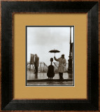 Musician in The Rain Posters by Robert Doisneau
