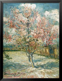 Peach Tree in Bloom at Arles, c.1888 Prints by Vincent van Gogh