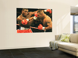 Mike Tyson und Frank Bruno Wandgemälde