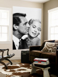Cary Grant et Grace Kelly Reproduction murale géante