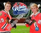 Jonathan Toews & Patrick Kane 2009 NHL Winter Classic Promotion Photo
