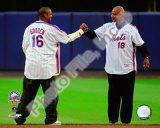 Dwight Gooden & Darryl Strawberry Final Game at Shea Stadium 2008 Photo