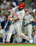 Shane Victorino 2008 NLCS Game 4 Home Run Photo