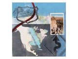Great American Road Trip II Reproduction procédé giclée par Connie Tunick