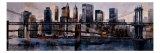 Brooklyn and Manhattan Bridges Giclee Print by Marti Bofarull