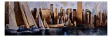 Sailing in Manhattan Giclee-trykk av Marti Bofarull Sailing in Manhattan Giclee-trykk av Marti Bofarull