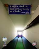 Yankee Stadium dugout Tunnel Final Game September 21, 2008 Foto