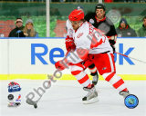 Henrik Zetterberg 2008-09 NHL Winter Classic Photo