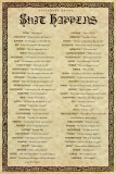 Shit Happens Posters