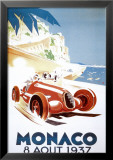9th Grand Prix Automobile, Monaco, 1937 Prints by Geo Ham