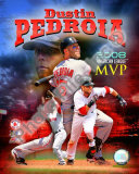 Dustin Pedroia 2008 MVP Photo