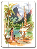 Tahiti Wood Sign